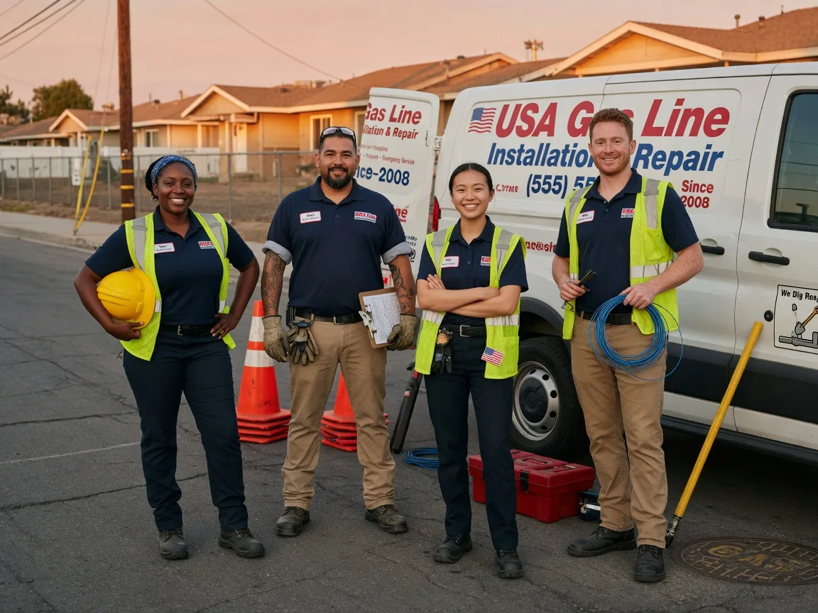 Gas Line Installation company in South Mills, NC